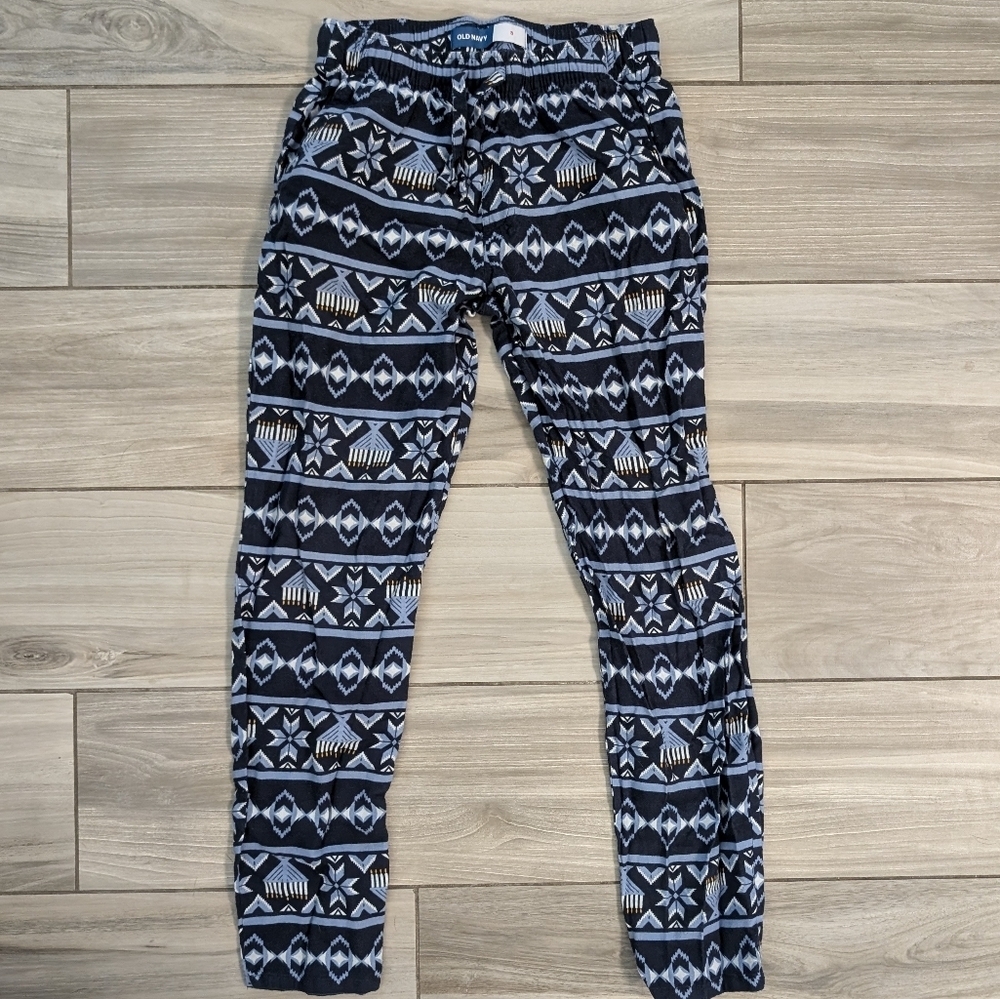 Old Navy Hanukkah Flannel Pants